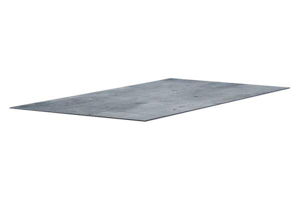 Sieger Tischplatte Polytec® 90 x 90 cm Zement graphit