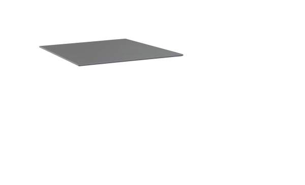 KETTLER KETTALUX PLUS Tischplatte 95x95 cm anthrazit-grau Schieferoptik