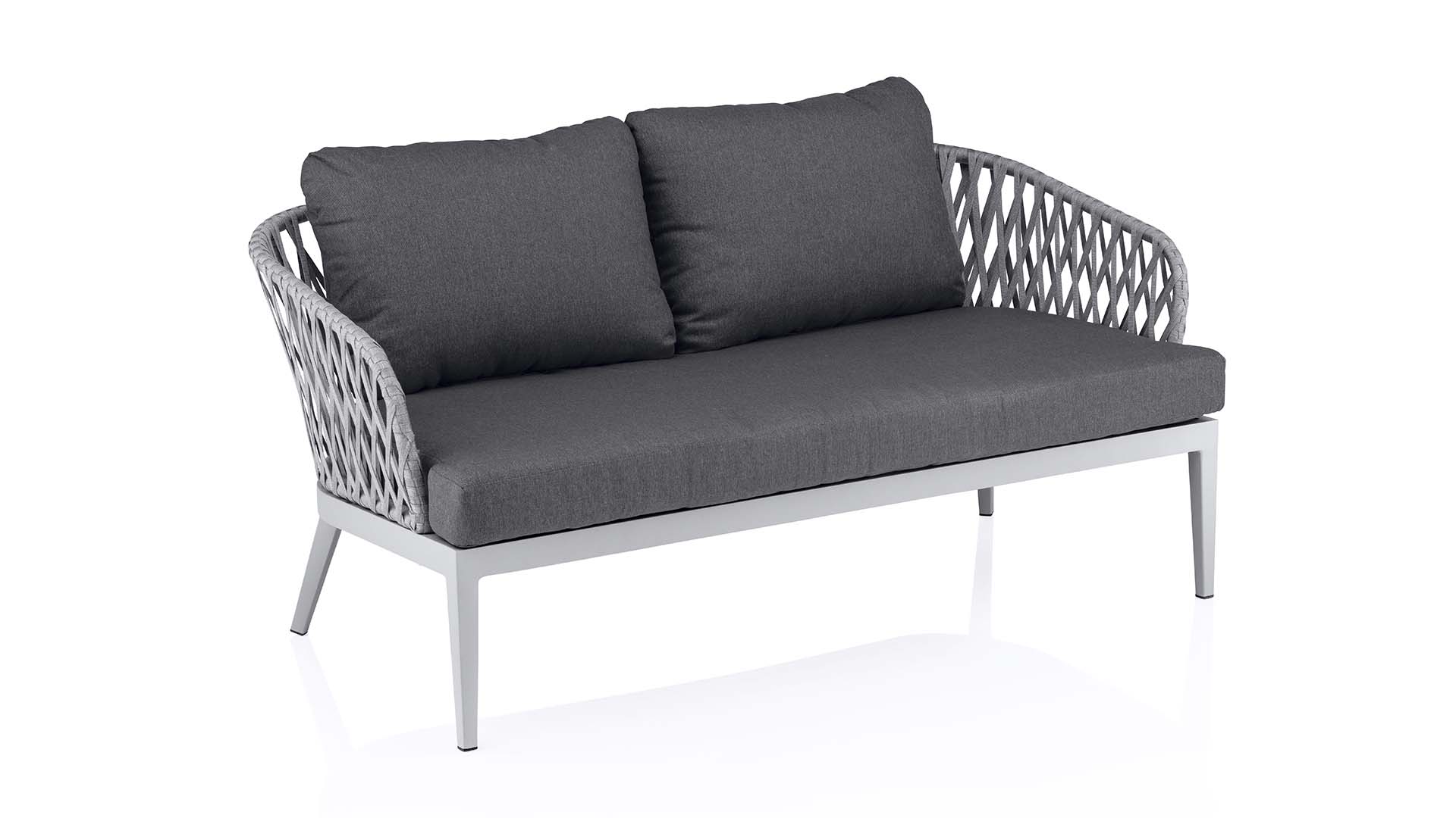 KETTLER SUNNY Lounge 2er Sofa per Mausklick | Exclusive Gartenmöbel