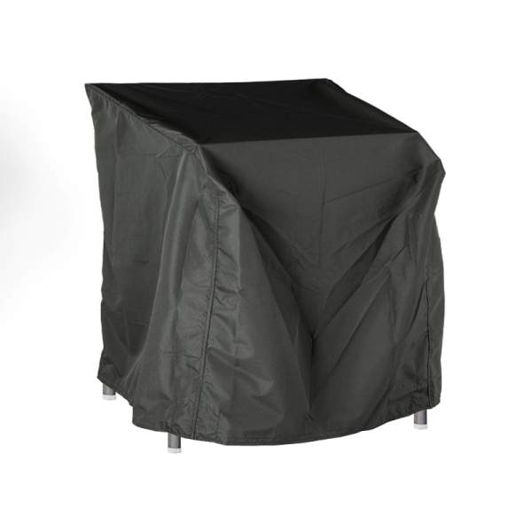 Stern Schutzhülle für Sessel Space mit Bindebändern und Klettverschluss 100% Polyester grau